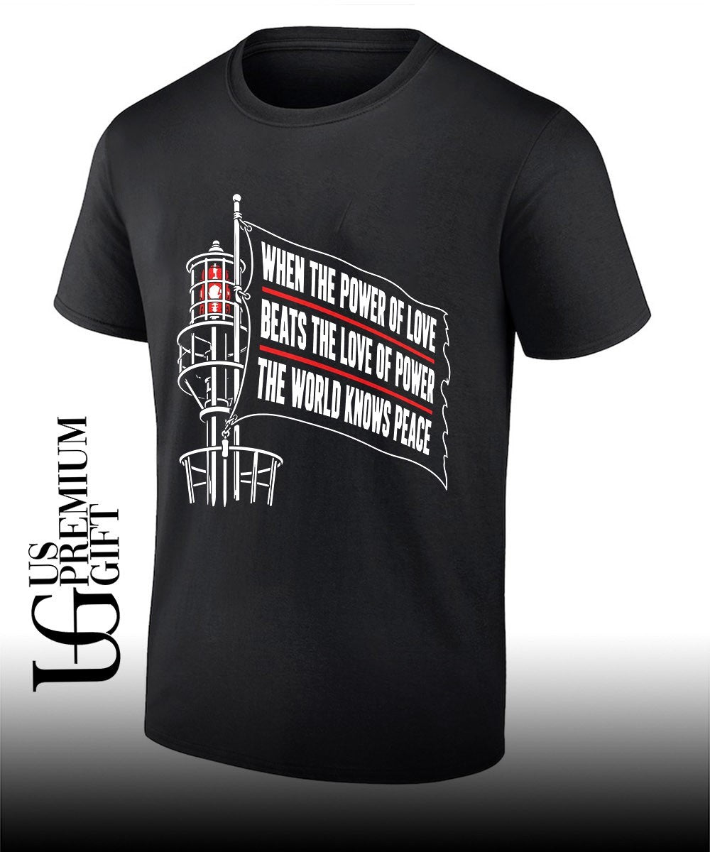 When the Power of Love Beats the Love of Power Empire State Building New York Liberty 2026 shirt