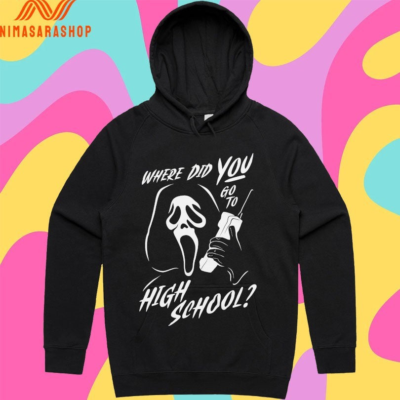 Where Did You Go To High School Ghostface Shirts