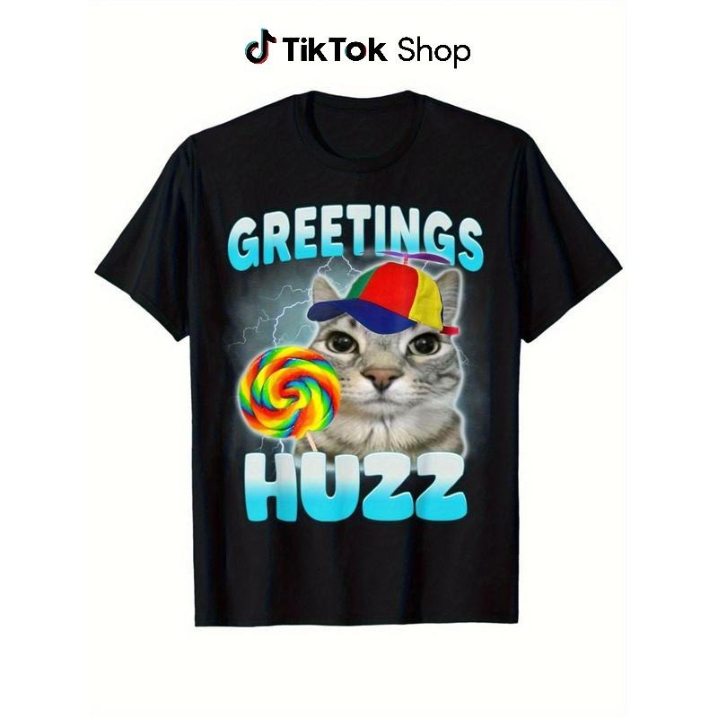 Where The Huzz At Funny Cat Meme Humor Sarcastic T-Shirt style 02 Hoodie, Sweatshirt | UrbanDripWear.com