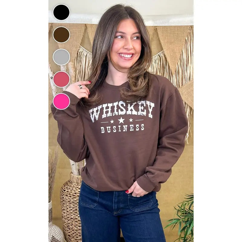 Whiskey Business Graphic Sweatshirt T-Shirts, Hoodie | UrbanDripWear.com