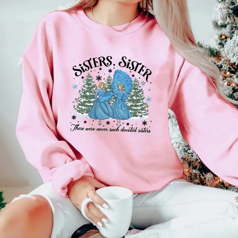 White Christmas Movie Sweatshirt | White Christmas Movie 1954 Tshirt | Haynes Sisters Tee | Christmas Song Shirt | Cute...