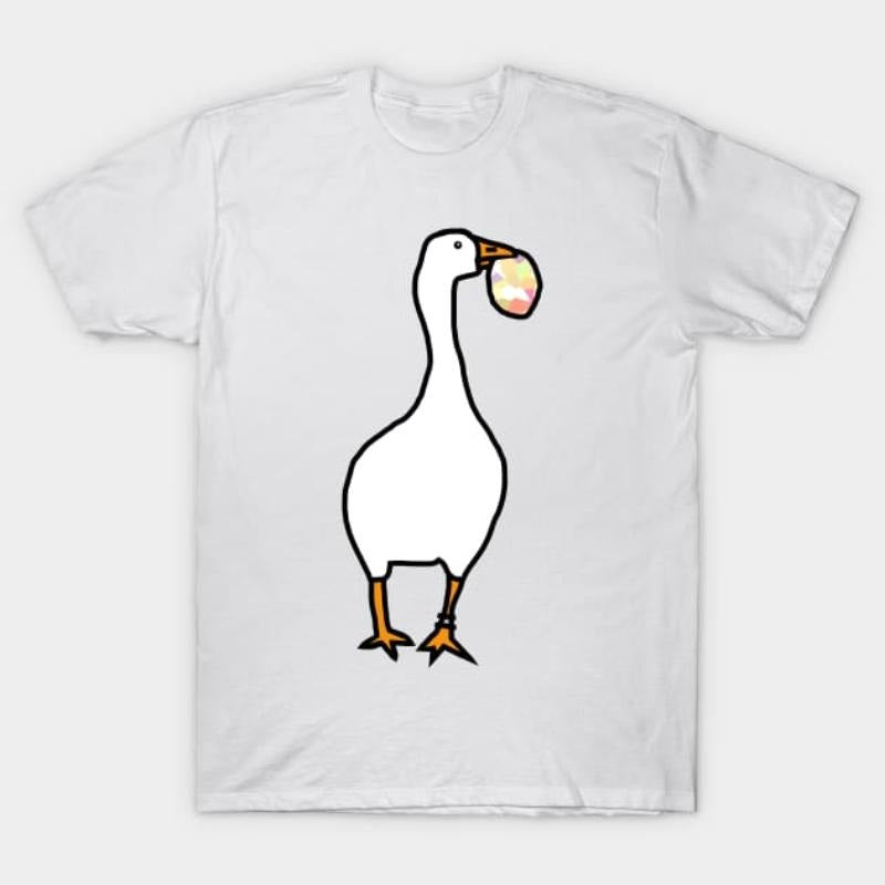 White Goose Steals Easter Egg T-Shirt Hoodie, Sweatshirt | UrbanDripWear.com