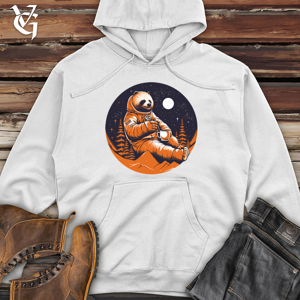 Astro Sloth Drift Midweight Hooded Sweatshirt