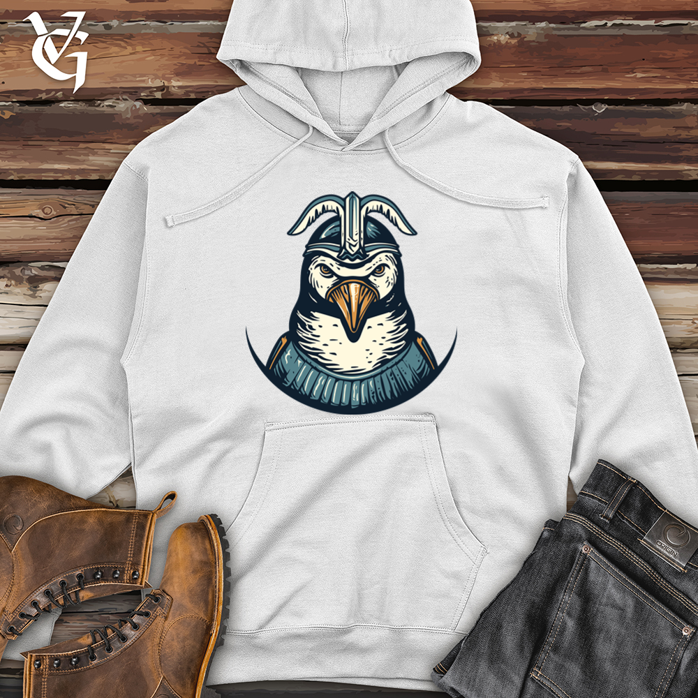 Vintage Viking Penguin Midweight Hooded Sweatshirt