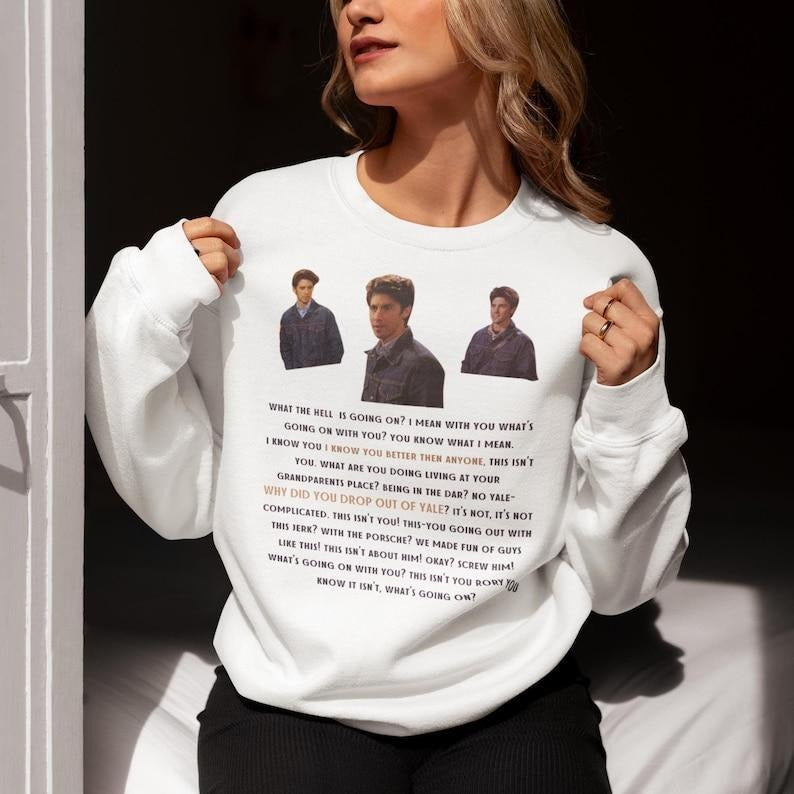 Why Did You Drop Out Of Yale Tshirt-sweatshirt-hoodie, Jess Mariano Sweatshirt, Gilmore Girl Shirt, Gilmore Girl Season,...