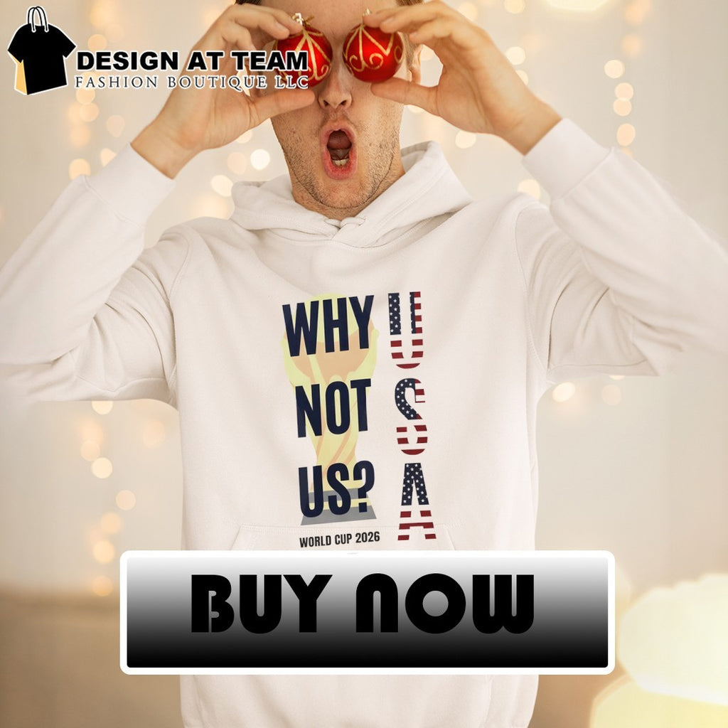Why Not US World Cup 2026 Soccer USA flag shirt
