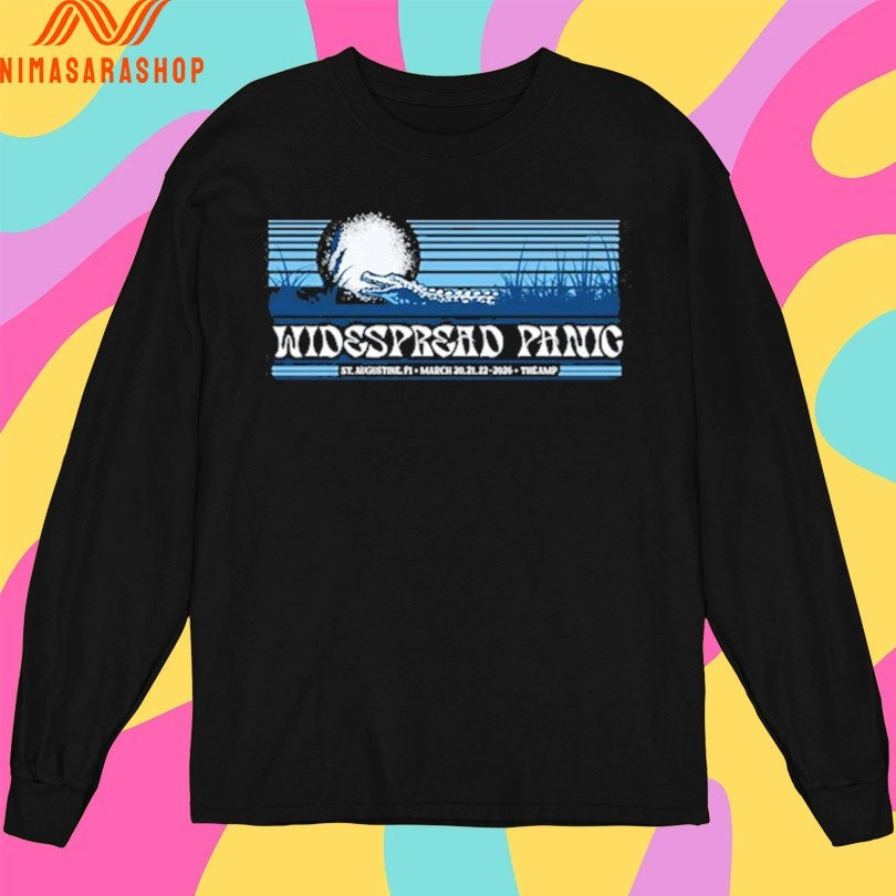 Widespread Panic St Augustine Fl March 20 21 22 2026 The Amp Shirts