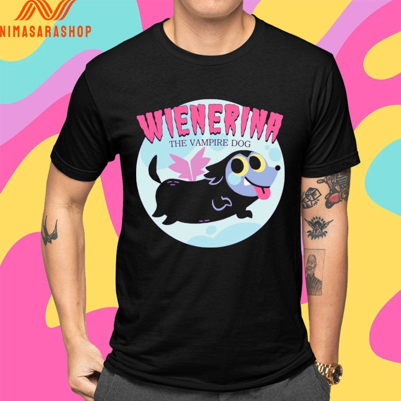 Wienerina The Vampire Dog Shirts