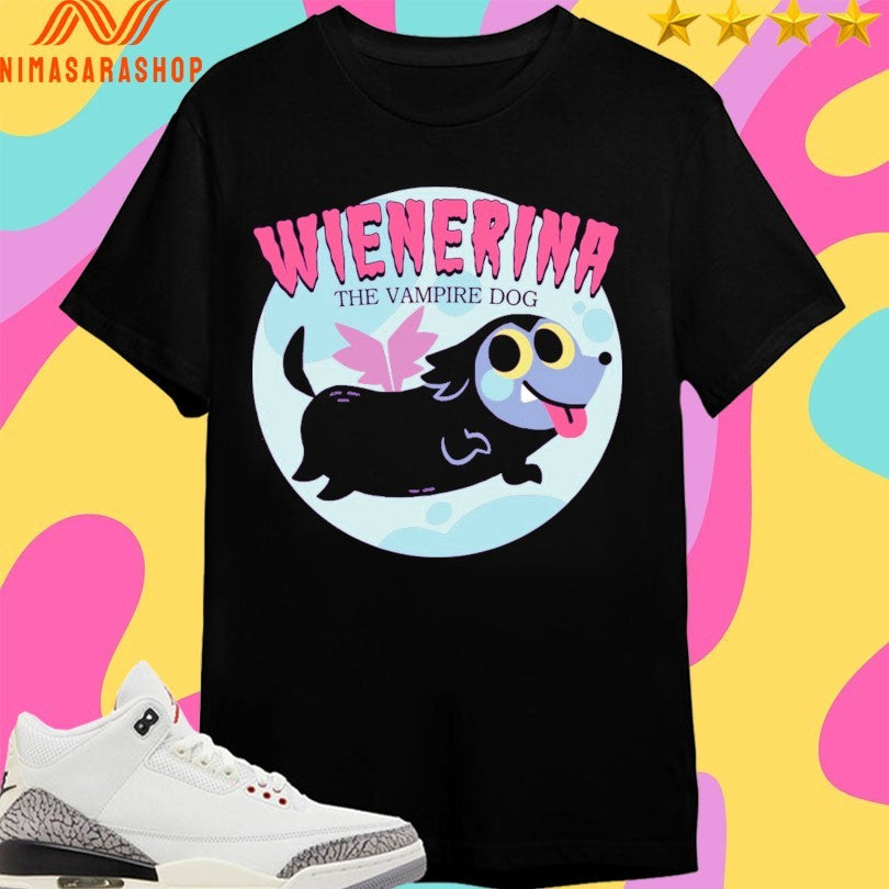 Wienerina The Vampire Dog Shirts