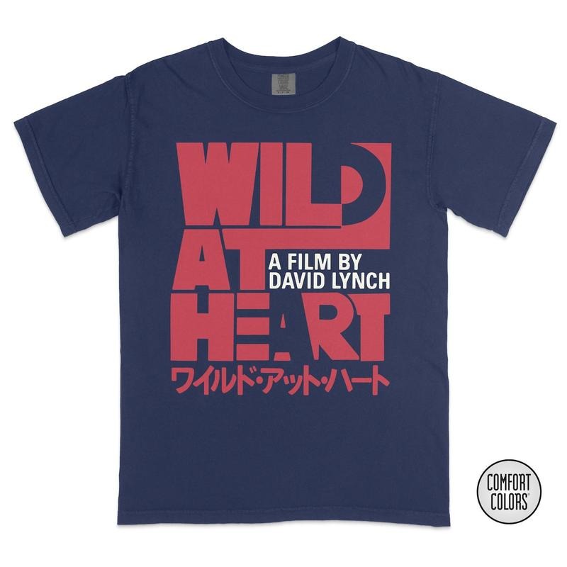 Wild at Heart Japanese Laserdisc Typography Shirt- David Lynch