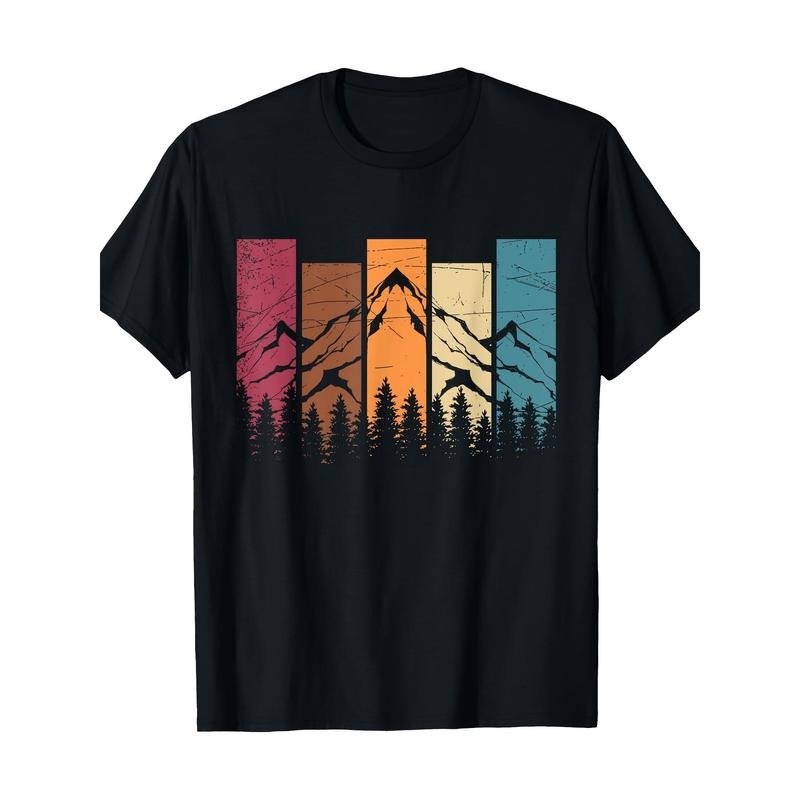 Wildlife Forest Natural Trees Vintage Outdoor Mountain Hiking T-shirt Made in USA Hoodie, Sweatshirt | UrbanDripWear.com