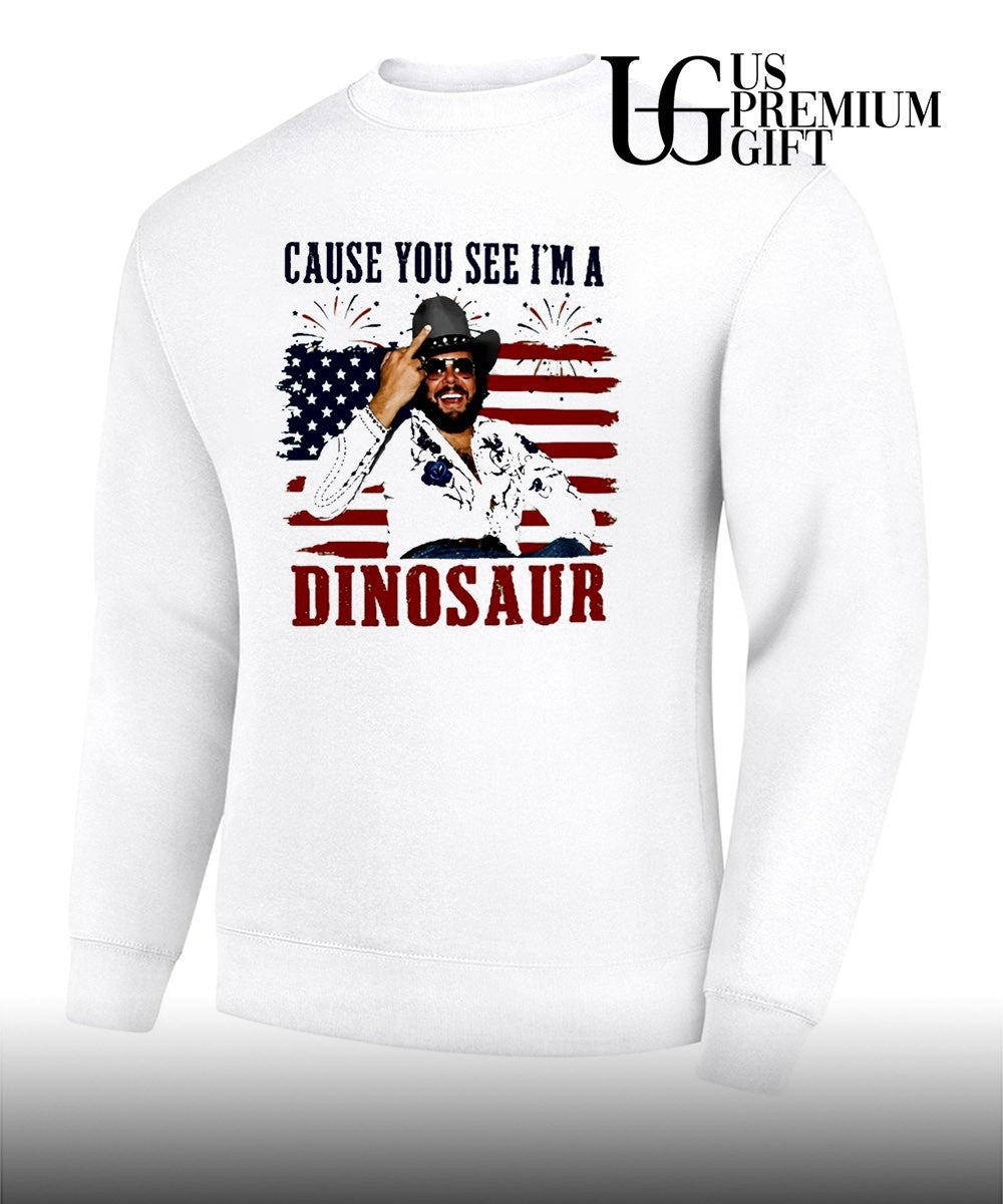 Williams Jr Cause You See I’m A Dinosaur 4th of July shirt