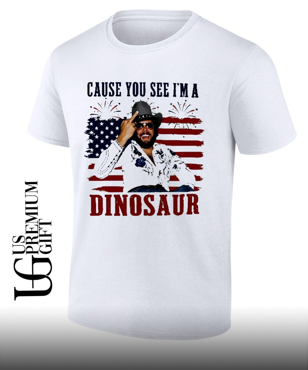 Williams Jr Cause You See I’m A Dinosaur 4th of July shirt