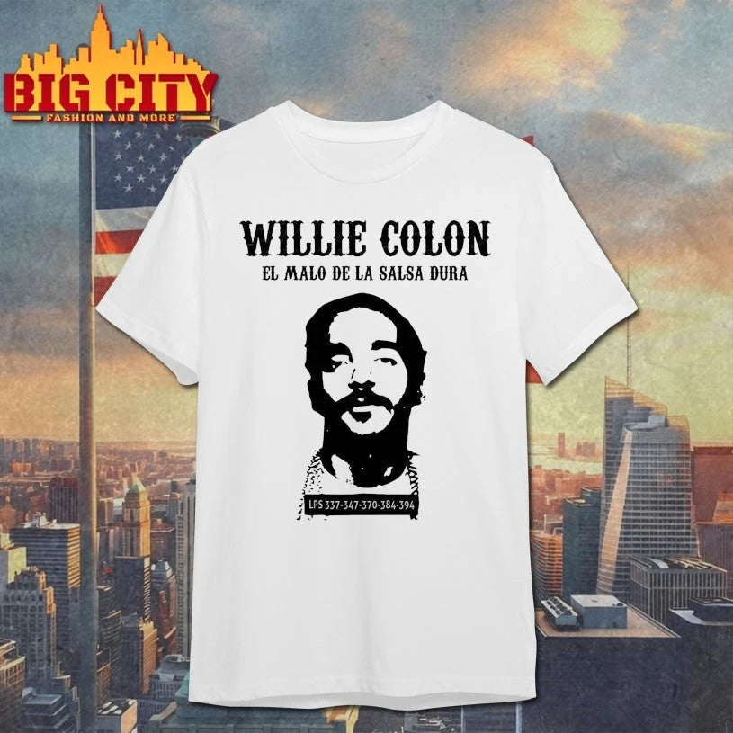Willie Colon El Malo De La Salsa Dura T-shirt