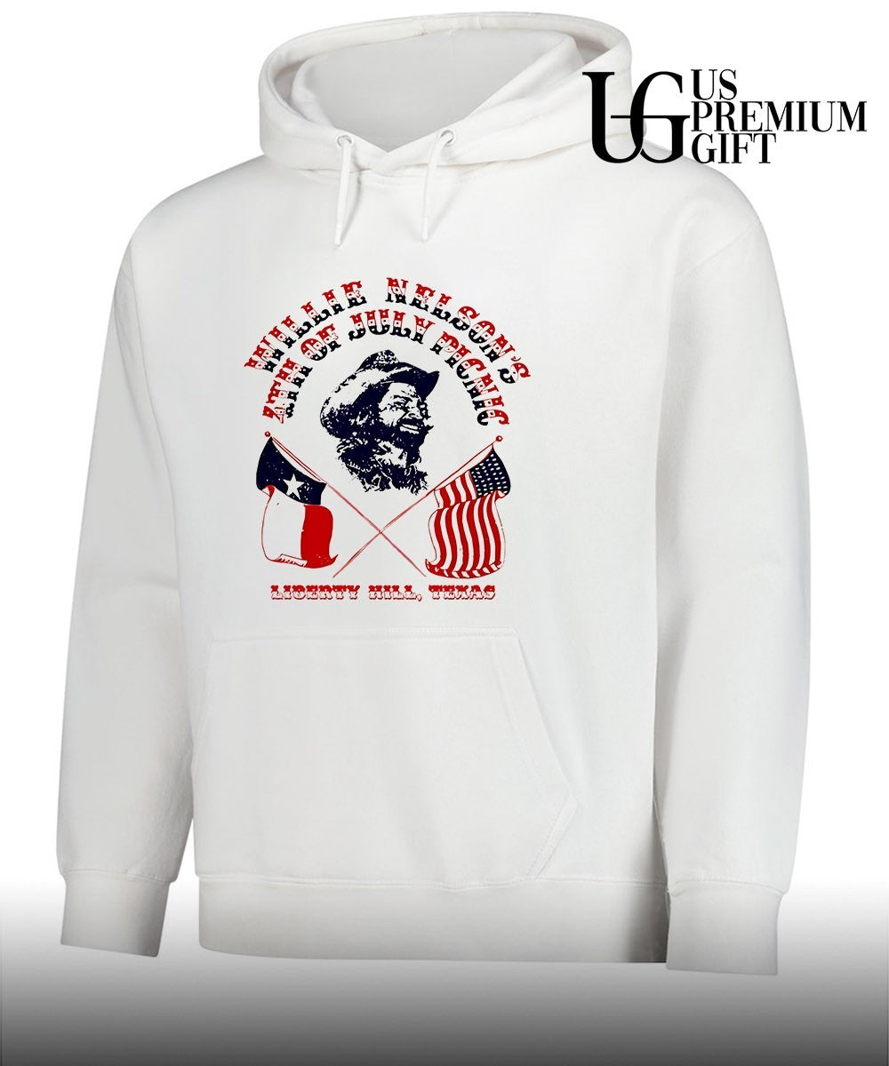 Willie Nelson 1975 4th of July Picnic Band shirt