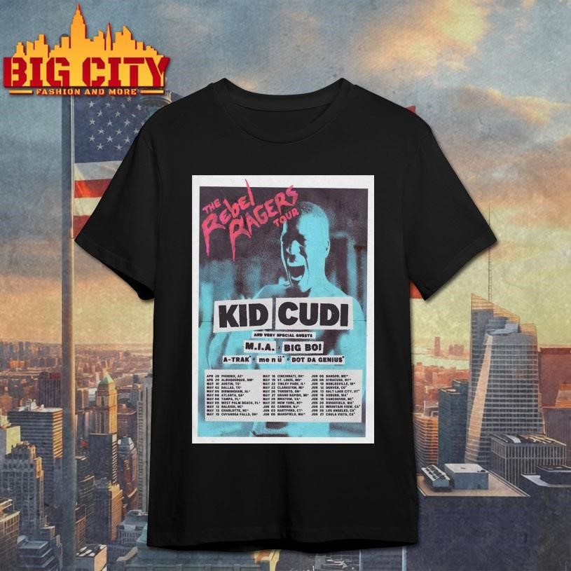 Willis The Rebel Ragers 2026 Tour Poster Shirt