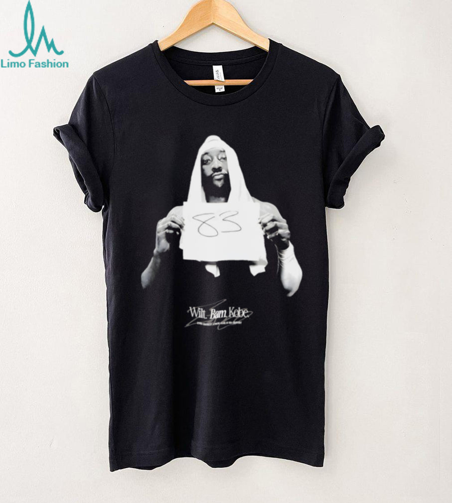 Wilt Bam Kobe 83 Points NBA Scoring History Tribute T Shirt