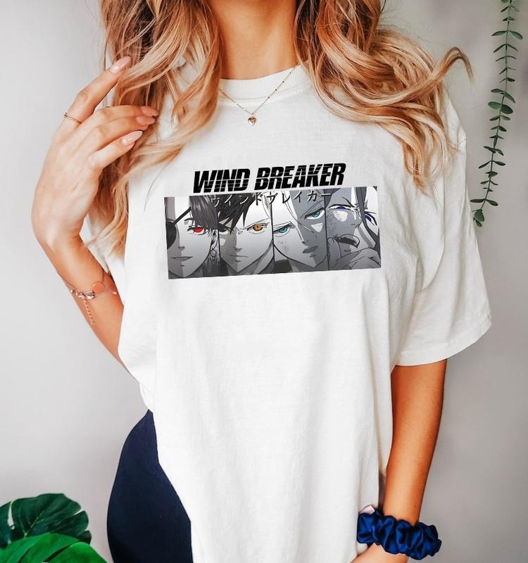 Wind Breaker Characters T-shirt, Sweatshirt, Hoodie | UrbanDripWear.com