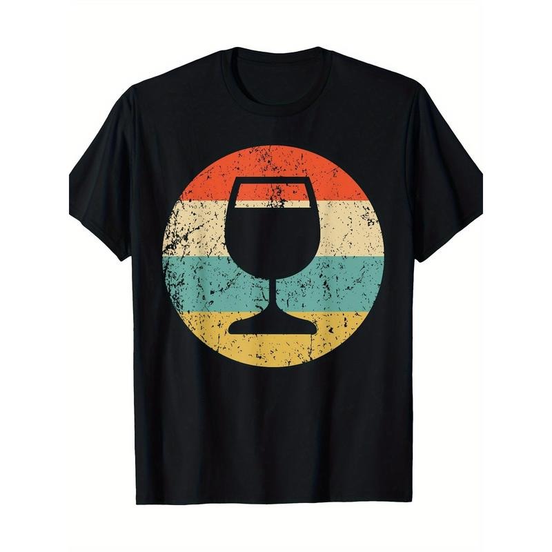 Wine Connoisseur Vintage Retro Wine Glass T-Shirt - Made in USA Hoodie, Sweatshirt | UrbanDripWear.com