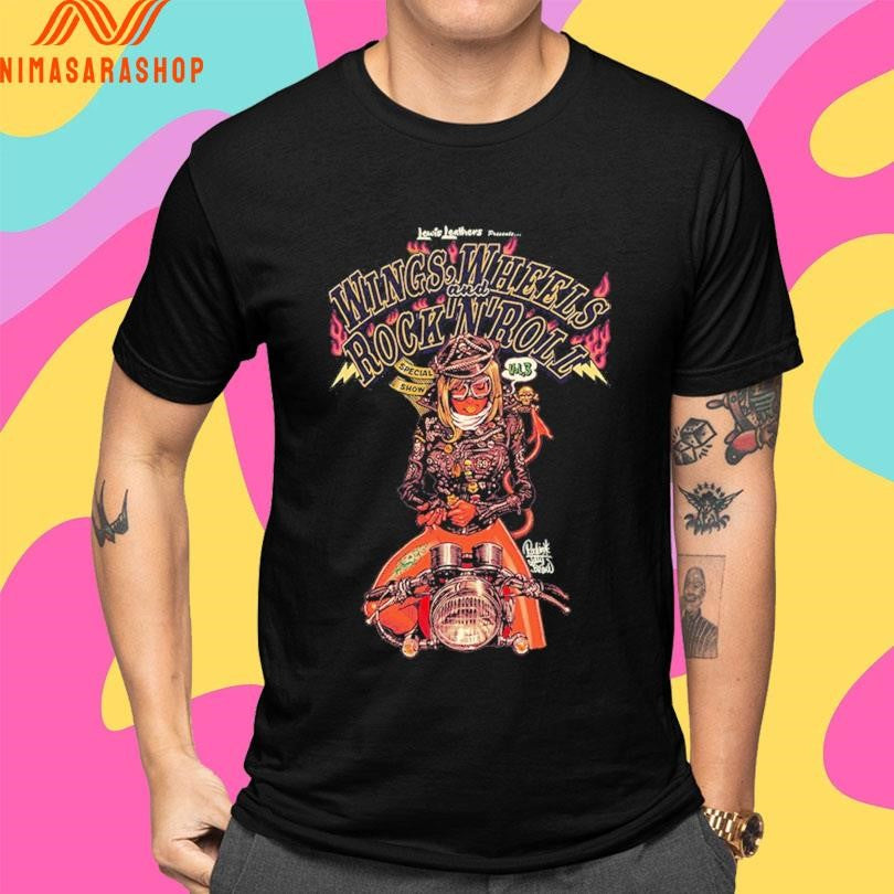 Wings Wheels And Rock’n’roll Special Show Shirts