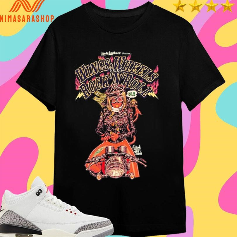 Wings Wheels And Rock’n’roll Special Show Shirts
