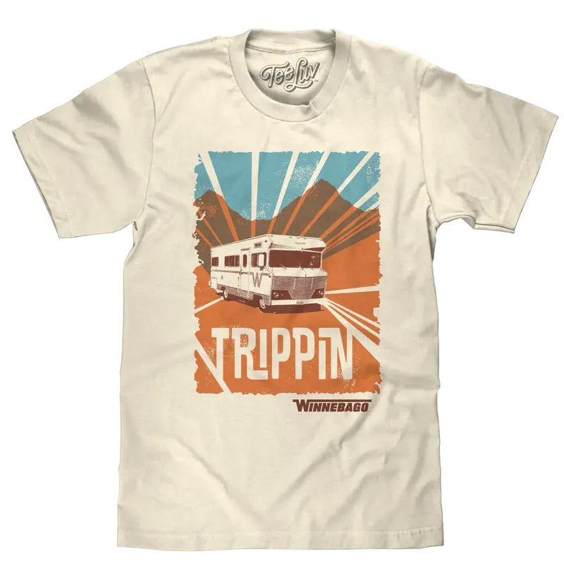 Winnebago "Trippin'" T-Shirt - Cream Hoodie, Sweatshirt | UrbanDripWear.com