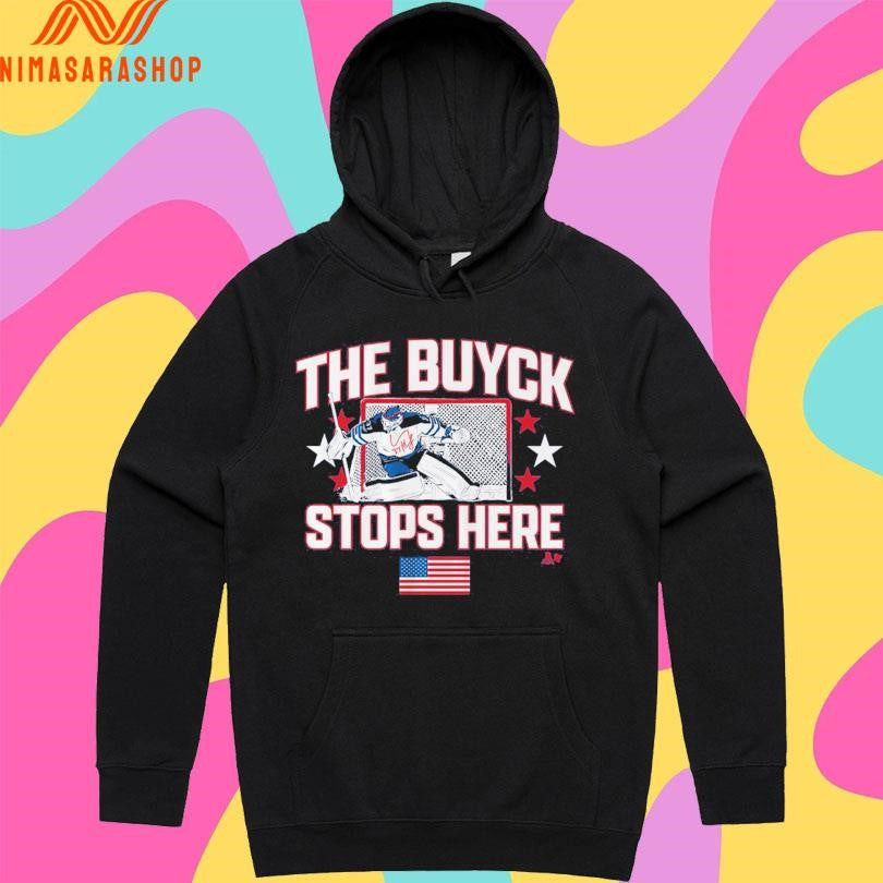 Winnipeg Jets Connor Hellebuyck The Buyck Stops Here Shirts