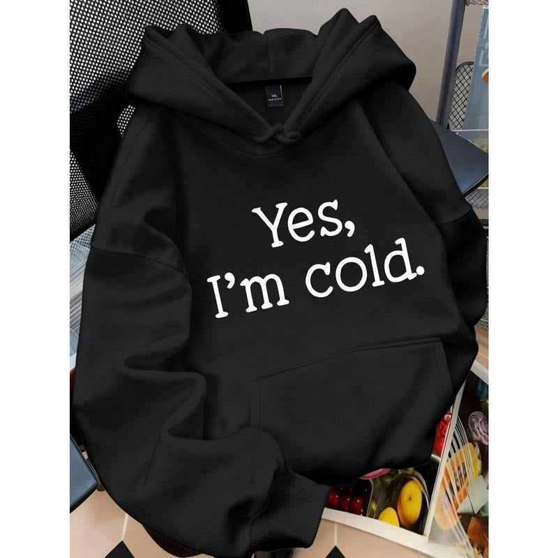 SHEIN LUNE Plus Size Women's Casual Letter Print Drop Shoulder Hooded Sweatshirt For Autumn/Winter,Graduation,Teacher...