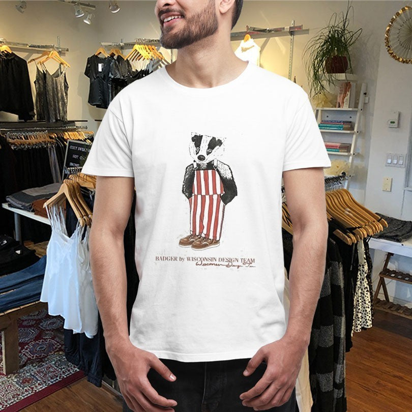 Wisconsin Badgers Team Bear Mascot Shirts