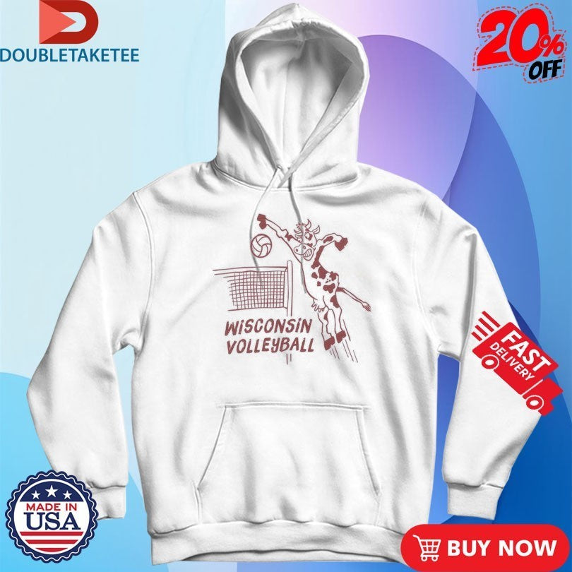 Wisconsin Badgers Volleyball Mascot Shirts