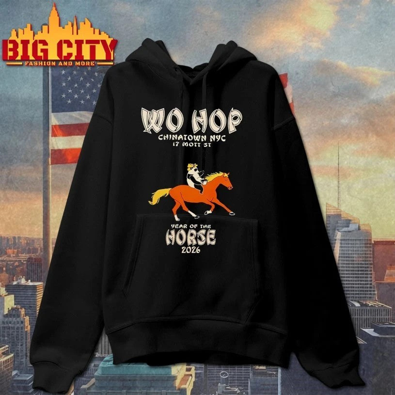 Wo Hop Chinatown NYC Year Of The Horse 2026 T-shirt