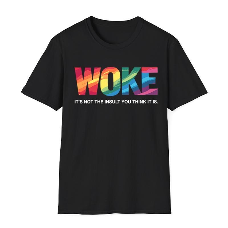 Woke Tshirt, Woke Is Not An insult Sweatshirt, Social Justice Hoodie, Human Rights Tee, Social Equality Shirt, Political Gift