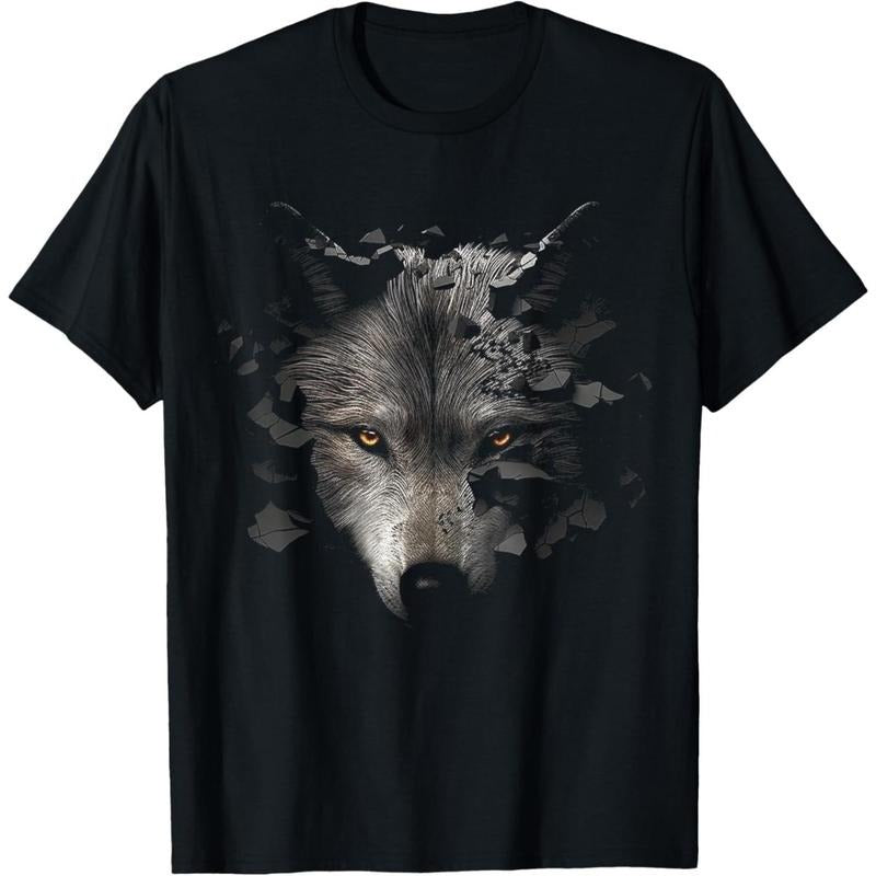 Wolf Lover Fantasy Artwork | Animal Motif Wolf T-Shirt  made in usa Hoodie, Sweatshirt | UrbanDripWear.com