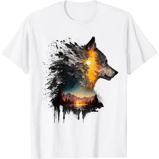 Wolf animal lovers, animal wolf T-Shirt Made in USA Hoodie, Sweatshirt | UrbanDripWear.com