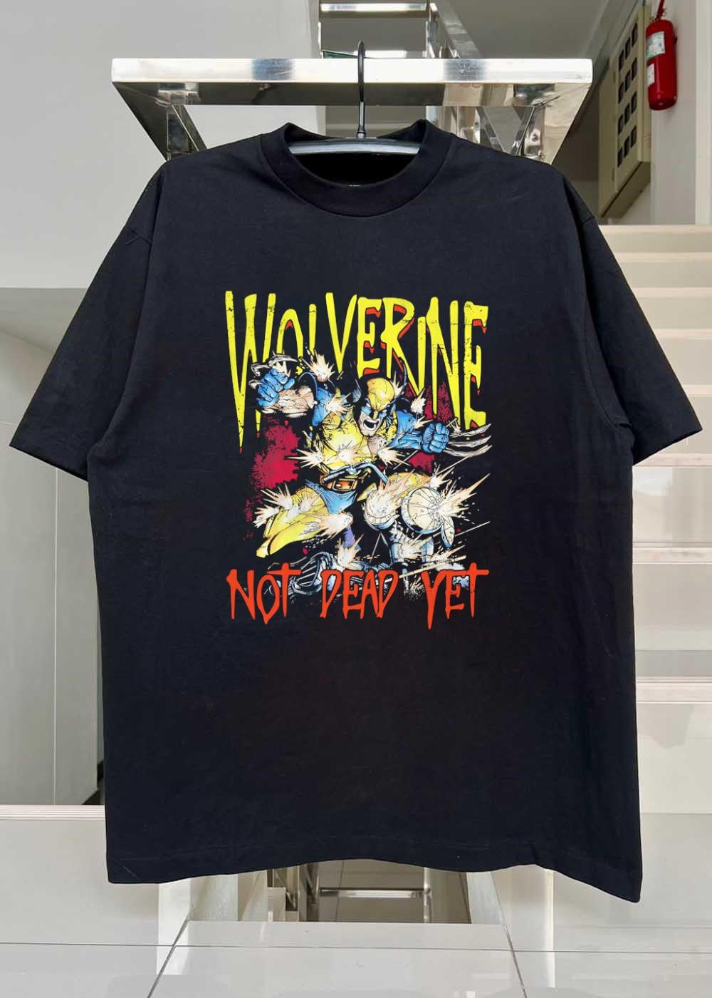 Wolverine Not Dead Yet Comic Art T-Shirt