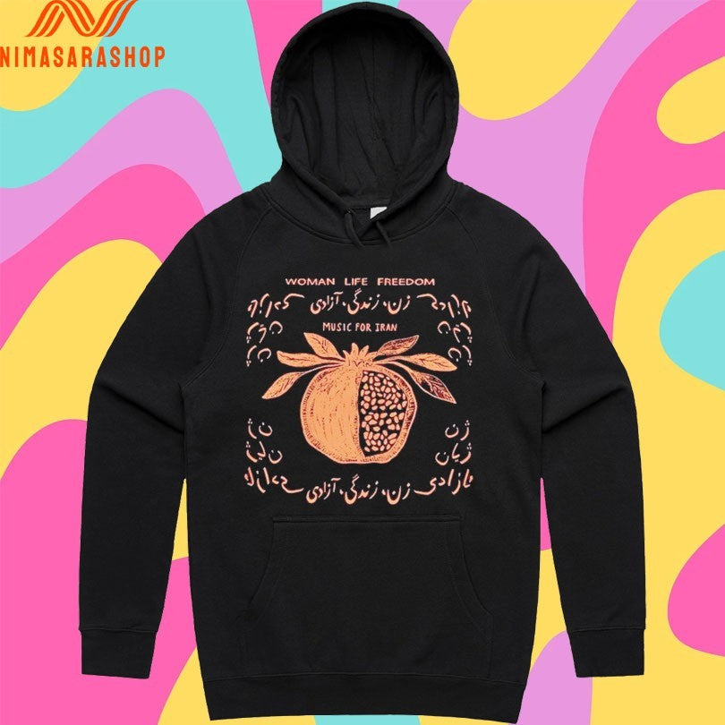 Woman Life Freedom Music For Iran Shirts