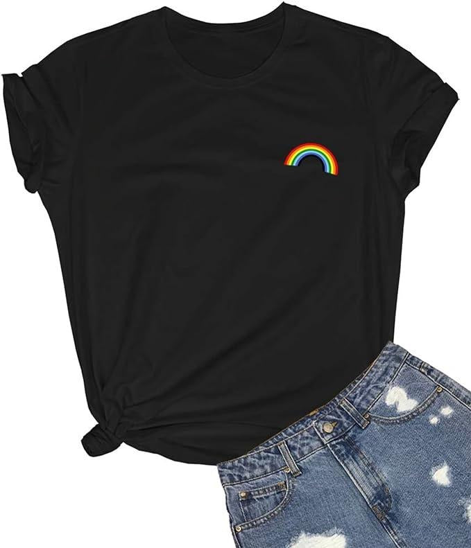 Women Cute T Shirt Junior Tops Teen Girls Graphic Tees Casual Cotton Hoodie, Sweatshirt | UrbanDripWear.com