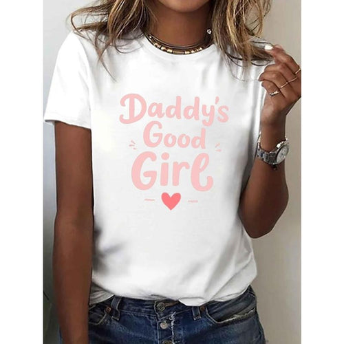 Women'S "Daddy'S Good " Graphic T-Shirt