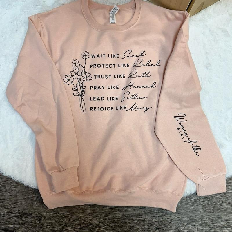 Women of the Bible Sweatshirt - Christian Sweatshirt T-Shirts, Hoodie | UrbanDripWear.com
