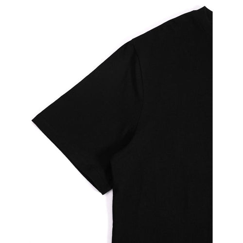 Women's "Everyone Communicates Differently" Graphic Tee - Casual Round Neck Short Sleeve T-Shirt, Black with Colorful...