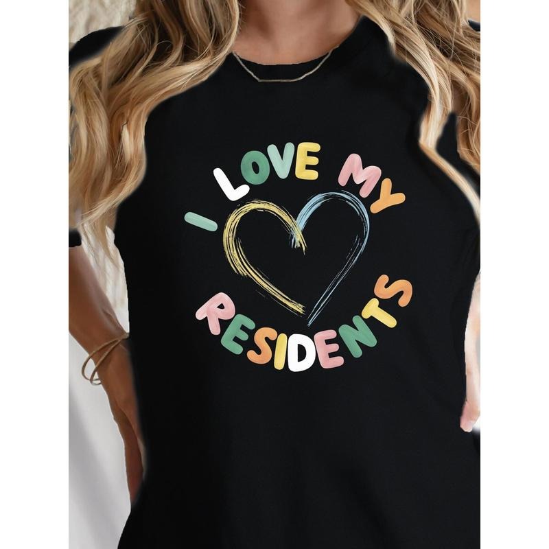 Women's "I Love My Residents" Graphic T-Shirt