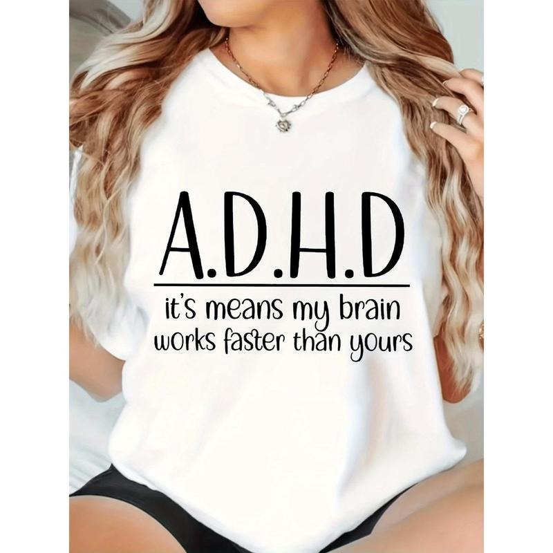 Women's Awareness Graphic Cotton T-Shirt