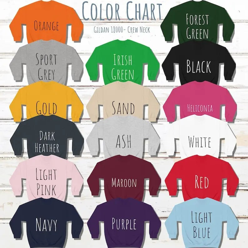Women's Cartoon & Letter Print Crewneck Long Sleeve Sweatshirt, Lady Casual Soft Comfort Fashion Round Neck Pullover for...