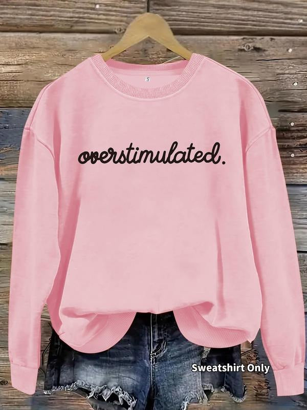 Women's Casual Halloween Pattern Pullover Sweater, Soft Long Sleeve Round Neck Sweatshirt, Comfortable Daily Wear...
