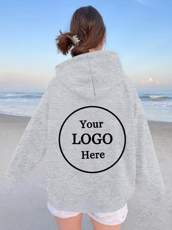 Women's Casual Hooded Sweatshirt, Comfortable Pullover, Front Pocket, Fall & Winter Long Sleeve, Cute Textured Fabric...