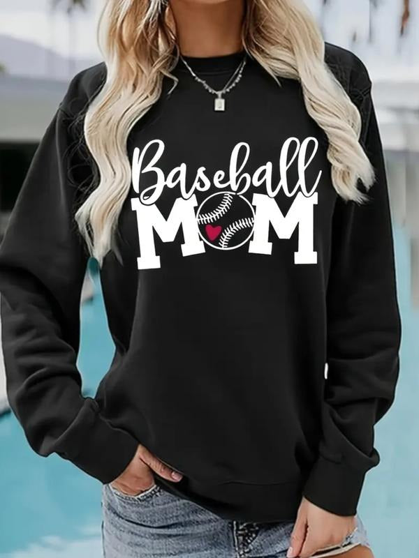 Women's Casual Letter Pattern Hoodie, Soft Long Sleeve Round Neck Sweatshirt, All-Season Comfort, Durable Fabric style 02...