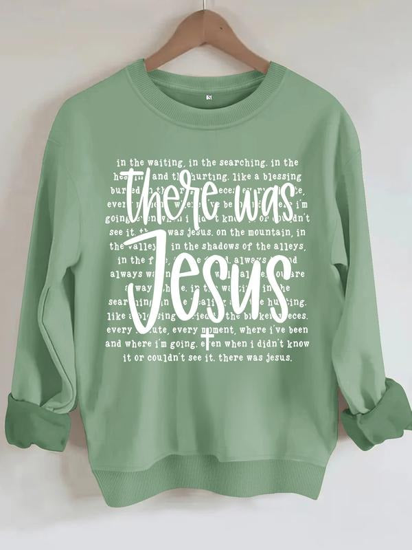 Women's Casual Letter Pattern Pullover Sweatshirt, Soft Long Sleeve Round Neck, All-Season Comfort, Durable Fabric style...
