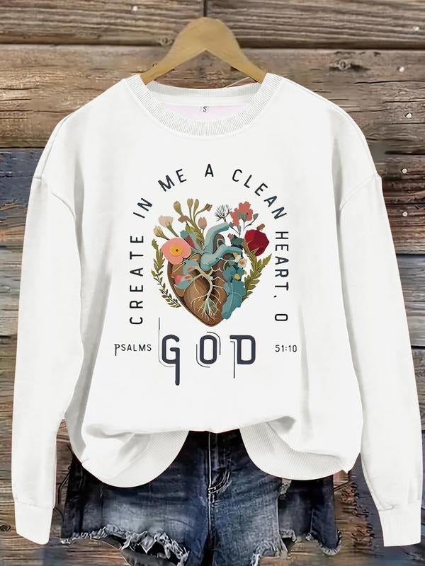 Women's Casual Long Sleeve Round Neck Sweatshirt, Soft Kint Fabric, Comfortable All-Season Wear, Durable Material...