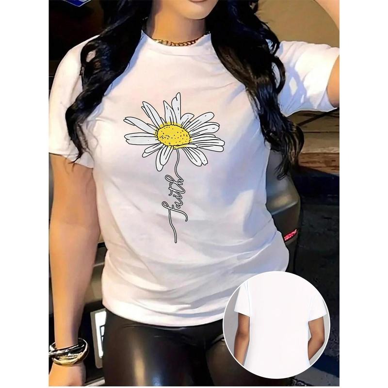 Women's Floral Print T-Shirt