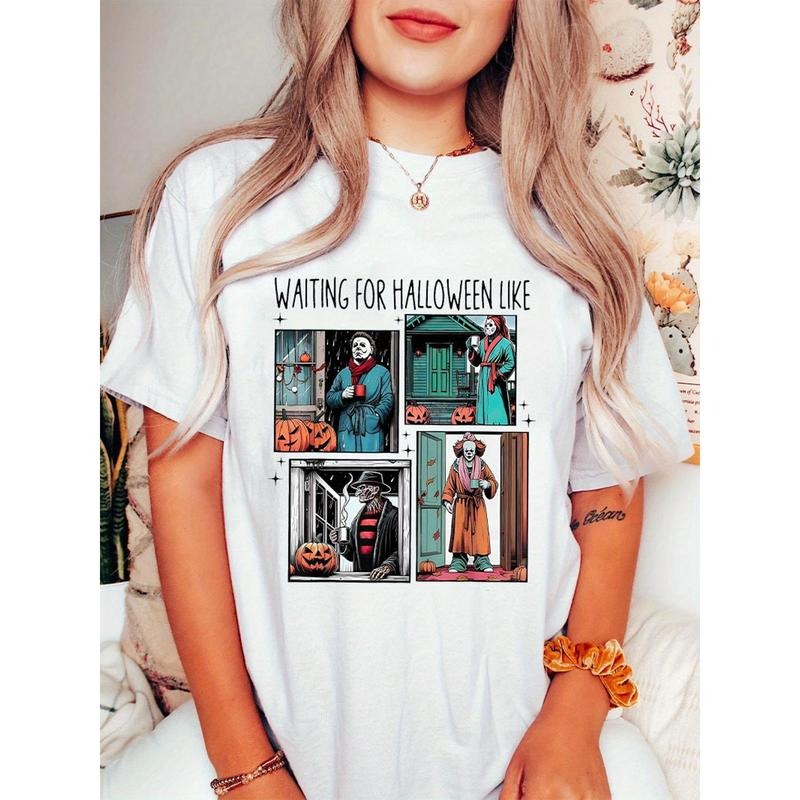 Women's Halloween Humor Graphic T-Shirt